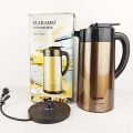 MARADO Newly designed 360 rotating cordless kettle 3L Insulation household automatic power-off stainless steel kettle. 