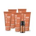 MUICIN Vitamin C Go & Glow Facial Kit – 6 Step Brightening & Radiance Boosting Skincare Treatment. 
