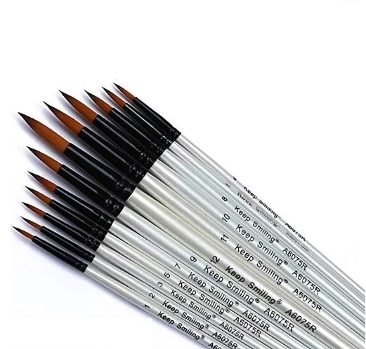 12%20Pieces%20Professional%20Fine%20Tip%20Paint%20Brush%20Set%20Round%20Pointed%20Tip%20Nylon%20Hair%20Artist%20Acrylic%20Brush%20for%20Acrylic%20Watercolor%20Oil%20Painting%20-%20Image%204