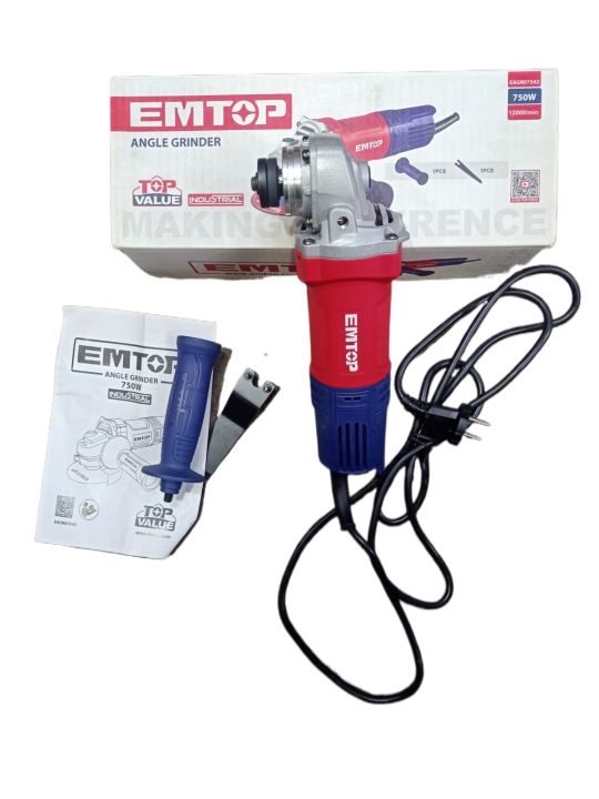 EMTOP ANGEL Grinder 100mm,750W INDUSTRIAL