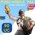 PUBG Mobile 90 UC Pakistan Fast Delivery. 