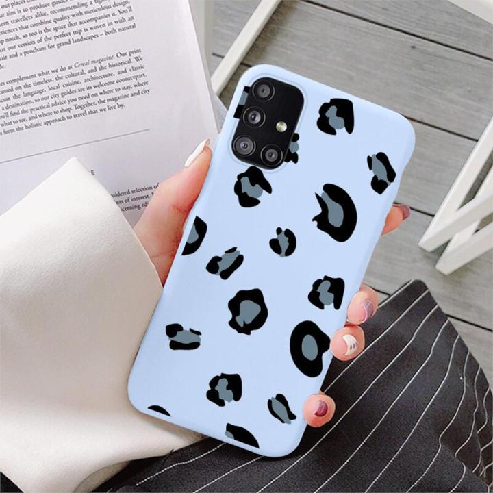For Samsung Galaxy A51 4G Case Silicone Back Cover Phone Fundas For Samsung A 51 A 5 1 Flower Protective Coque Shell Bumper 6.5"
