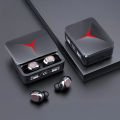 M90 TWS Wireless Bluetooth 5.2 Earbuds with Charging Case and Noise Cancellation. 