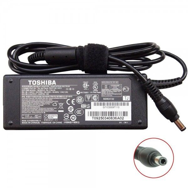 AC Adapter Charger For Toshiba 19V 4.74A/3.42A 90/65W Laptop Charger