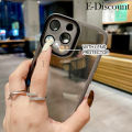 New Phone Case For OPPO Reno 11F Cover Camera Protection Semi Transparent Soft Silicone Shockproof with Lens Protector Films for OPPO Reno11 F Case. 
