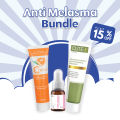 Wisdom Anti Melasma Bundle l For Men & Women l Cute E Cream l Hylorin Serum l C Cream l Treats Melasma & Freckles l Pack of 3. 