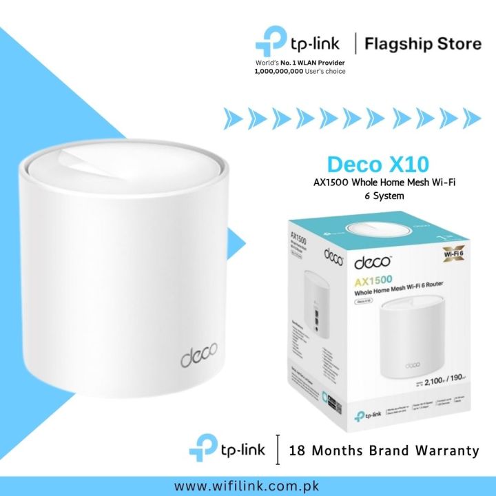 TP-Link%20Wi-Fi%20Whole%20Mesh%20Deco%20X10%20(1%20Pack%20/%202%20Pack%20/%203%20Pack)%20Dual%20Band%20AX1500%20Whole%20Home%20Mesh%20Wi-Fi%20System%20-%2018%20Months%20Brand%20Warranty%20-%20Image%208