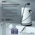 Remax RM 630 Sport Running Sleeping Earphones Help Sleep Reduce noise Fashionable Environmentally Soft Silicone with HD Mic Control for smartphone. 