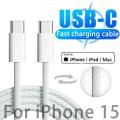 USB-C to 8-Pin Connector Cable, Fast Charging & PD Support for iPhone, Compatible with iOS Devices. 