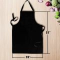 Professional Black  Aprons | 32x28 Inch  Black cloth. 