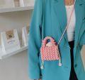 GLORIOUS Bumble & Pearl Beads Small Size Bag with Inner Pocket. 