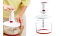 Food & Vegetable Cutter Chopper Twist Cut Manual Food Processor. 