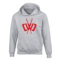 Wild Clay ninja warm pullover hoodies for men. 