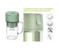 340ML Wireless Juicer Cup Portable Juice Blender Mini Ice Crusher Home Outdoor Office Fruit Milkshake Vegetable Juice Maker. 