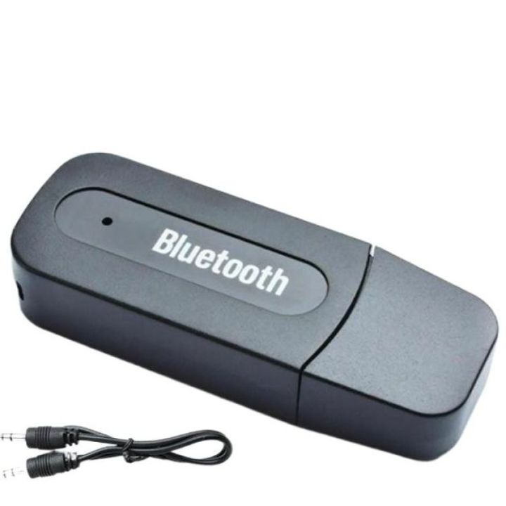 2-IN-1 WIRELESS ADAPTER BLUETOOTH TRANSMITTER AND RECEIVER 3.5MM CAR KIT FOR HEADPHONES , TV, COMPUTER, MP3/MP4