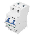 2 Pole 500V 32 Amp Isolator DC Miniature Circuit Breaker Quick Release for Solar PV System. 
