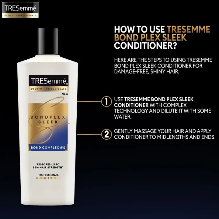 Tresemme%20Bondplex%20Sleek%20And%20Repair%20Conditioner%20160ML%20-%20Image%203