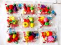 4 Pcs Pack Novelty Fruit & Vegetable Shape Cute Eraser for kids / Stylish Erasers for School / Fancy Erasers Pencil (Random Design Unique Eraser). 