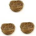 Nesting Material for Birds II PACK of 3 + 1pc Extra on Every Order .|| Grass Nest For Finches And Small Birds | nesting material | Coconut Fiber, Nesting Material Birds Coconut Grass For Small Nesting Birds - 25 to 30 grams. 