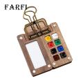 Pocket Artist Travel Set Portable Watercolor Paint Set for Artists On-the-go Compact Travel Palette with Versatile Colors in Plastic Case Palette Travel Set. 