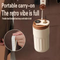 Smart Stainless Steel Coffee Mug with LED Temperature Display | 380ml Thermal Insulated Travel Mug | Hot & Cold Flask | Portable Coffee Tea Water Bottle for Office, Home & Outdoor. 