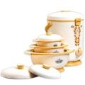 Bright Gift Zone 4 in 1, 3 piece food warmer set, 1 family size 14 liter cooler. 