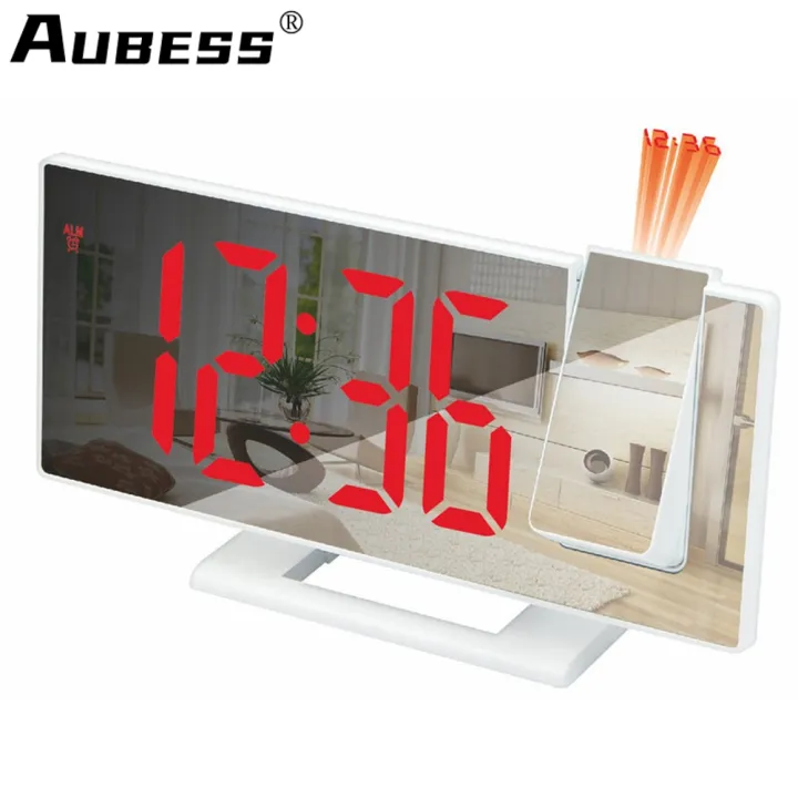 Aubess%20LED%20Digital%20Smart%20Alarm%20Clock%20Watch%20Table%20Electronic%20Desktop%20Clocks%20USB%20Wake%20Up%20Clock%20with%20180%C2%B0%20Time%20Projection%20Snooze%20-%20Image%202