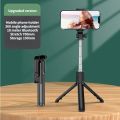 [COD Ready Stock FREE Shipping ] F210/F210S Selfie Stick Wireless Bluetooth Compatible Foldable Mini Tripod for Phone with Fill Light Shutter Remote Control for Ios Android. 