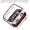 Glass+Matte Watch Cover for Apple Watch Case 45mm 41mm 44mm 40mm 42mm 38mm Bumper+Screen Protector for Iwatch 7 6 5 SE 4 3 2 1. 