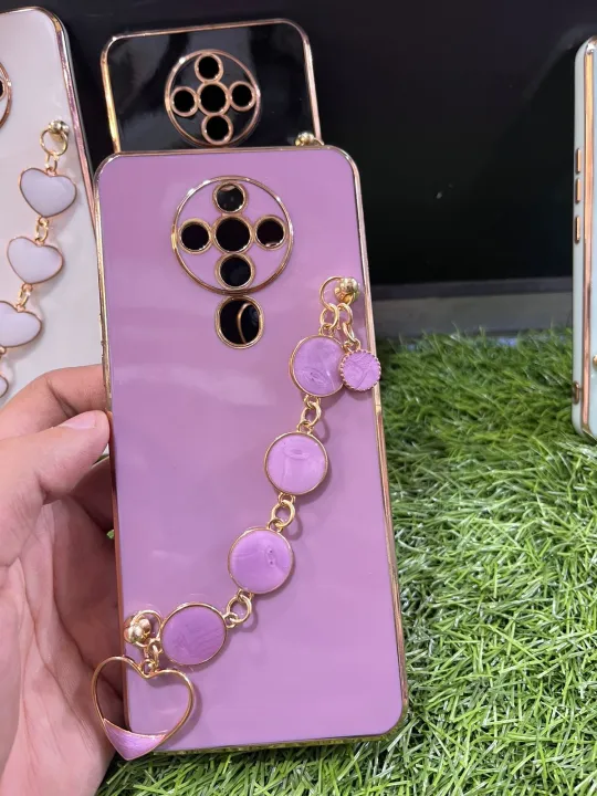 Tecno%20Spark%206%20Back%20Cover%20+%20Love%20Heart%20Bracelet%20Chain%20Luxury%206D%20Plating%20Soft%20Case%20Camera%20Lens%20Protection%20-%20%20Tecno%20Spark%206%20Girls%20Baack%20Cover%20-%20Image%204