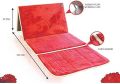 Premium Foldable Prayer Mat with Built-in Backrest: Comfort & Convenience Combined 2-in-1 High-Quality Foldable Prayer Mat & Backrest for Ultimate Support. 