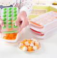 Easy Pop Out ICE CUBE TRAY 21 Round Shape Silicone Mould Jelly Shots/Chocolate Lid Not Included. 