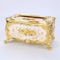 Table Tissue Box Cover, Holder - Fancy Tissue Holder - Rectangular - Kitchen and Office Use. 