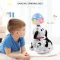 Disco Lightening Ball Dog Toy With Light Music and Bump and Go Action For Kids. 