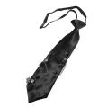 SMGSLIB Mother Gothic Tie For Women Chain Punk Necktie Rhinestone Black Punk Uniform Pre-Tied Bow Ties Women's Neck Tie Goth Ties Old Money. 