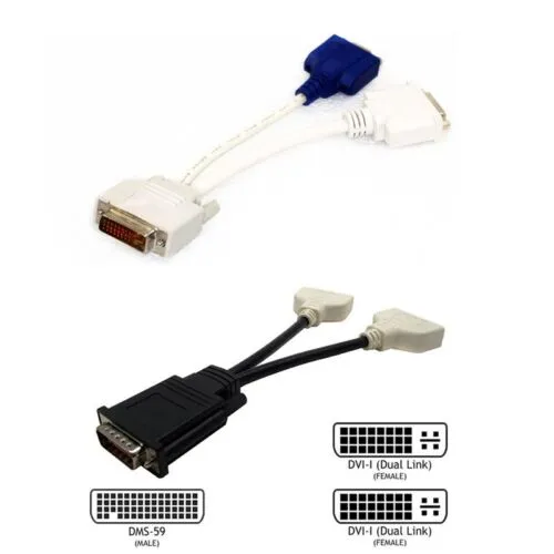 DMS%2059%20to%20Dual%20DVI%20Adapter%20Cable,%20DMS%2059%20Pin%20Male%20to%20Two%20DVI%2024+5%20Female%20Converter%20Full%20HD%201080P%20Gold-Plated%20Dual%20Monitor%20Y%20Splitter%20-%20Image%206