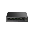 TP-Link Network Gigabit Desktop Switch LS105LP 5-Port 10/100Mbps Desktop Switch with 4-Port PoE - 18 Months Brand Warranty. 