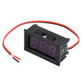 DC 5V~120V Voltmeter LED Digital Display Voltage Meter E-Bike Indicator Display Voltage Tester Red/Blue/Green/Withe. 