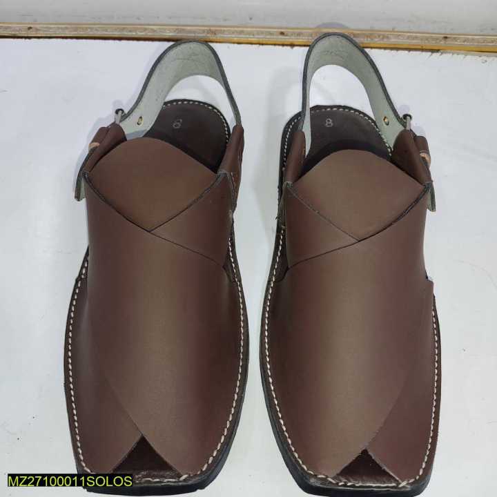 Leather Afridi Chappal For Men