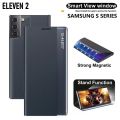 Special Offer Samsung Galaxy S24 / S24 Ultra / S24 Plus / S23 / S23 Ultra / S23 Plus / S22 / S22 Ultra / S22 Plus / S21 / S21 Ultra / S21 Plus Smart View Window Flip Cover Phone Case (Need Install App). 