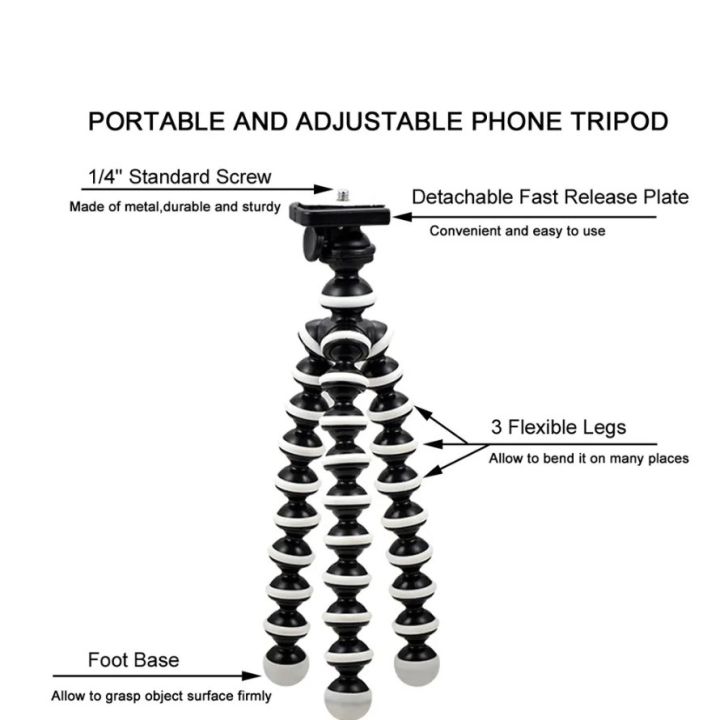 MEDIUM%20Flexible%2010%20inch%20Octopus%20Stand%20Gorilla%20tripod%20for%20Mobiles%20&%20DSLR%20With%20Phone%20Holder%20-%20Image%208