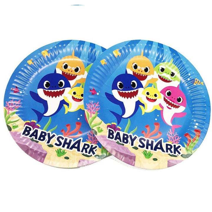 Baby%20Shark%20Paper%20Plates%20-%207%20inch%20-%20Baby%20Shark%20Themed%20Party%20-%20Blue%20-%20Unisex%20-%20Pack%20Of%2010%20Plates%20-%20Image%203