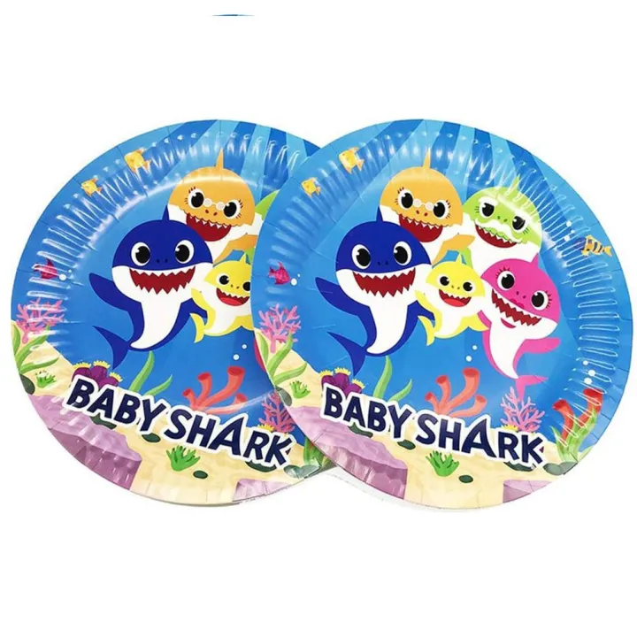 Baby%20Shark%20Paper%20Plates%20-%207%20inch%20-%20Baby%20Shark%20Themed%20Party%20-%20Blue%20-%20Unisex%20-%20Pack%20Of%2010%20Plates%20-%20Image%203