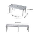 Detachable Expandable Shelf Adjustable Kitchen Counter Organizer Rack. 