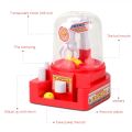 Portable Kids Claw Machine Toy Gamer Game Playable Mini Vending Ball Grabber Machine Toy Fashion Interactive Toy Kids Gift. 