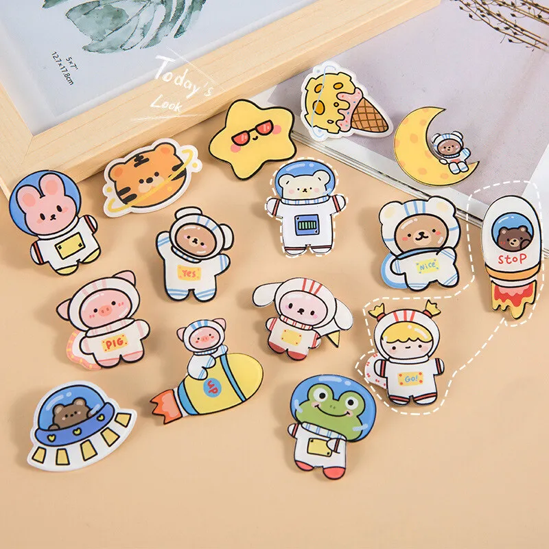 Cartoon brooch discount