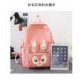 EFASHION 2023 GirlsLaptop Backpack 4 Pcs Set unique design  School Bags For Teenage Girls College Student Kids BookBag. 