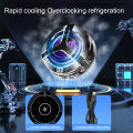 KOKKO S9 Magnetic Mobile Phone Game Cooler Portable Phone Semiconductor Radiator Fast Cooling Phone Cooler Mobile Gaming Video Streaming Phone Fan Portable Quieter Cooling Fan. 