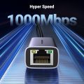 UGREEN CM199 USB C to Ethernet Adapter RJ45 to Thunderbolt 3 Type C Gigabit Network LAN 1000Mbps Converter Compatible with MacBook Pro Air iPad Pro Surface Book Chromebook Dell XPS Galaxy S20 S10, and More ORIGINAL UK ZONE. 