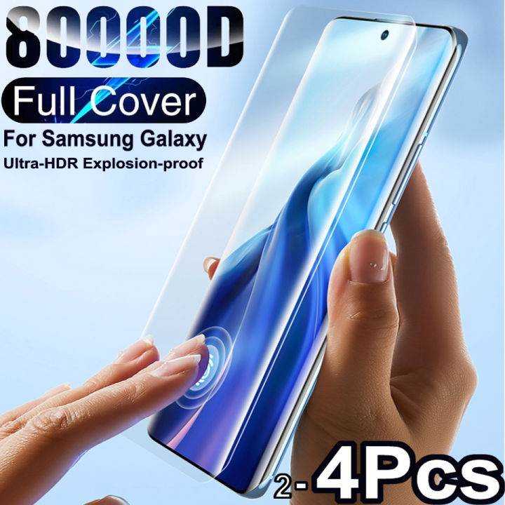 Plus Non 32 A12 A53 A52 A230 Fe AS21 S2Ultra on Samsung S2 Hydrogel Screen 2-4pcs Protective Film for 2 S22 Full Film Galaxy S9 S10 Glass